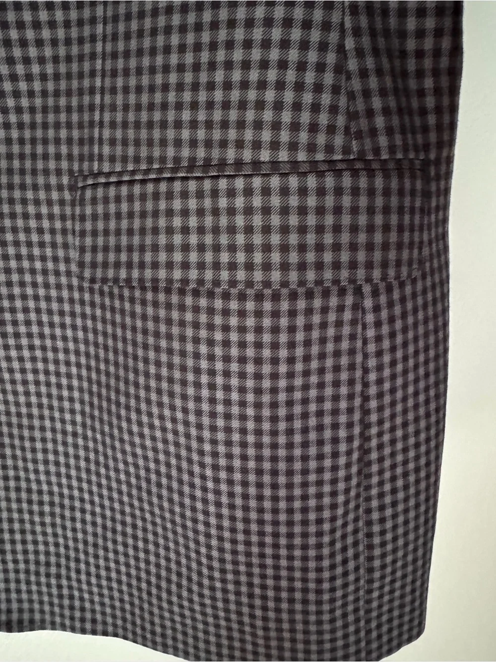 BIANCO BRIONI Loro Piana Modern Fit Tweed Houndstooth Blazer  - Size 50R - Gray